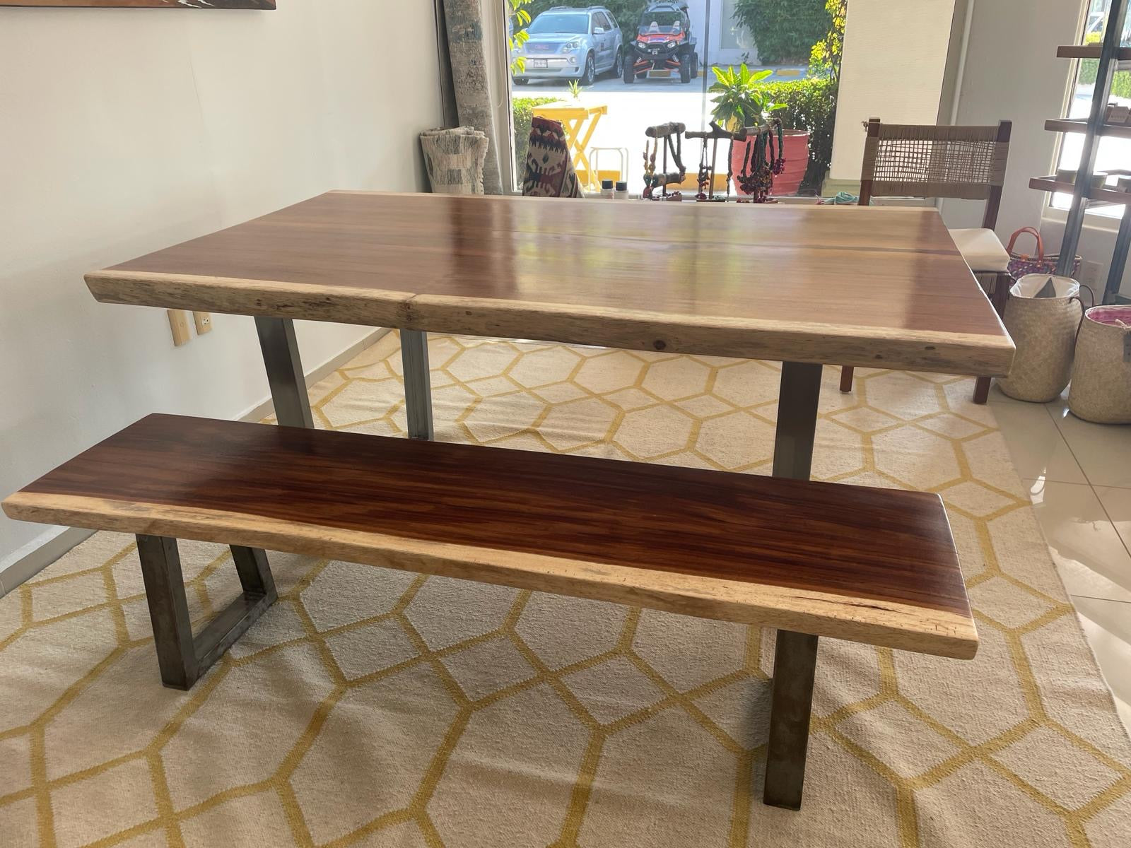 Guanacaste Bench for Dining Table