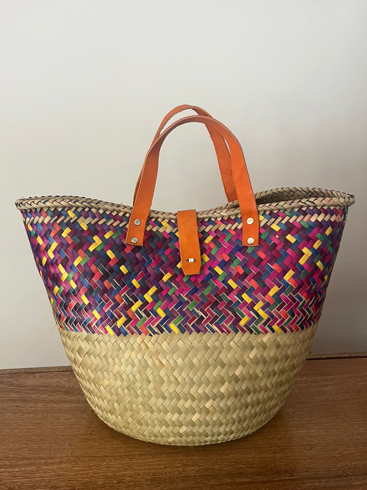 Arcoíris Palm Market Bag / Purse