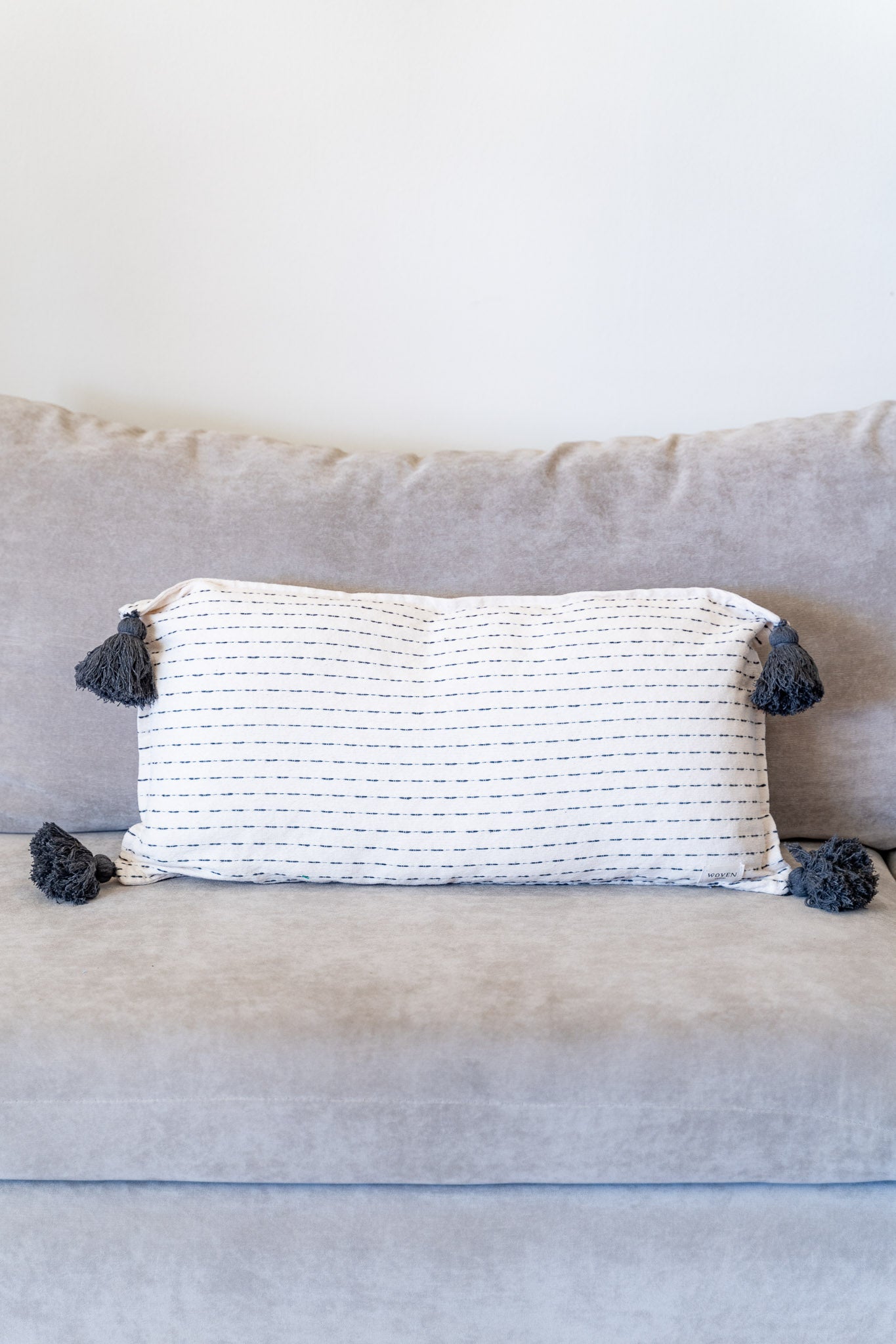 Grey Rays Throw Pillows