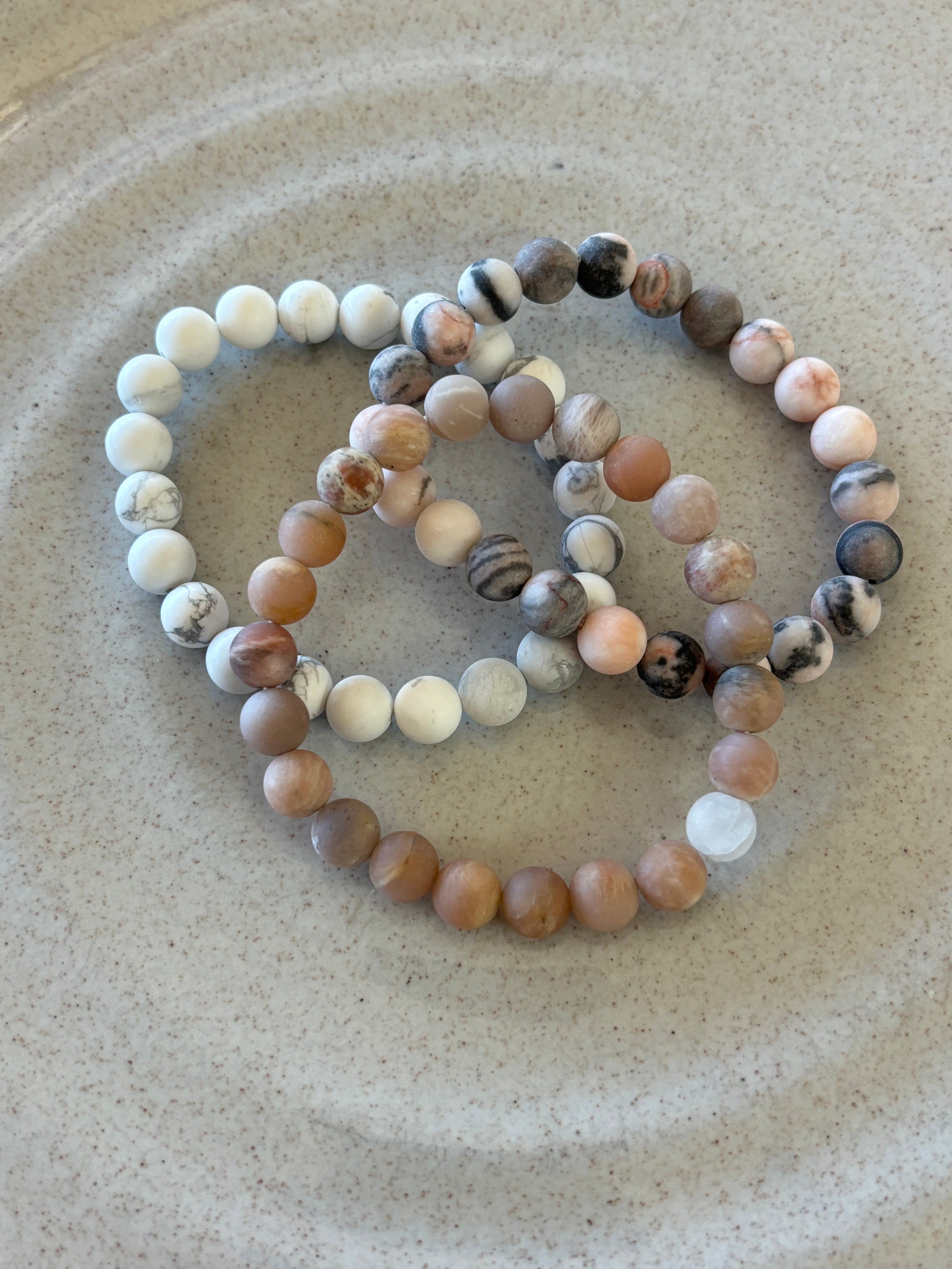 Howlite Gemstone Bracelet