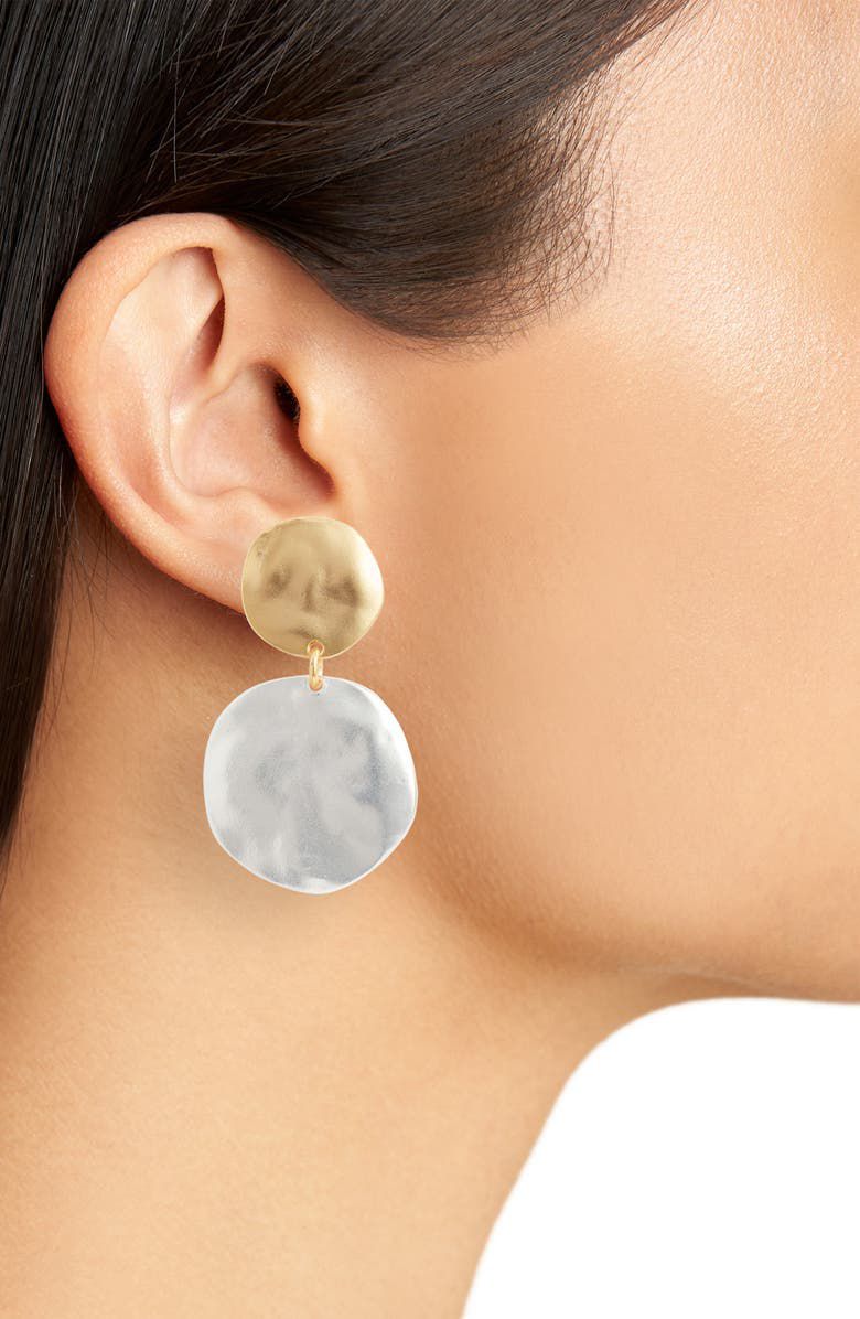 Mixed Metal Earrings