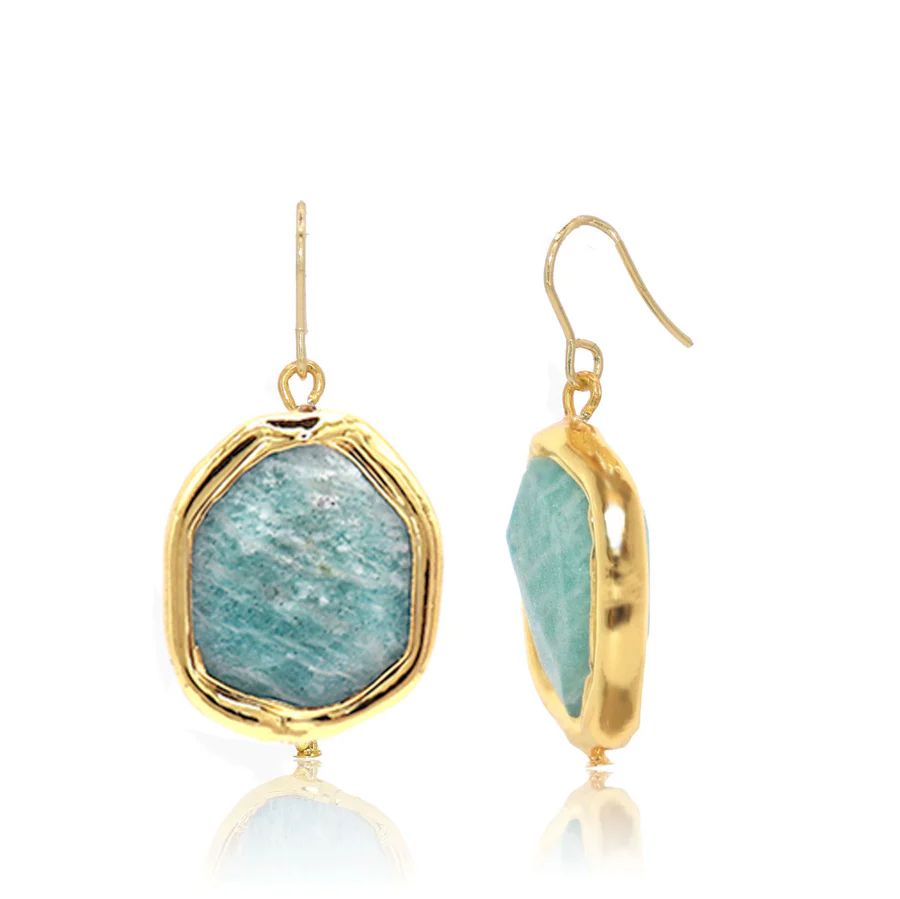 Amazonite Earrings