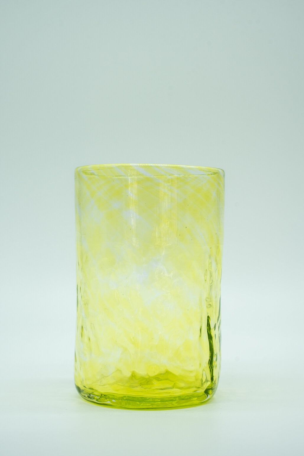 Sunnei striped tumbler glass - Yellow